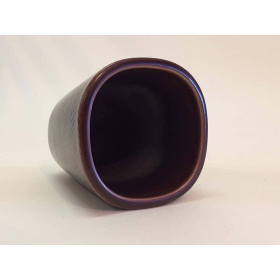 Image 1 of Vase vintage par Aluminia Royal Copenhagen pour Nils Thorsson, 1950