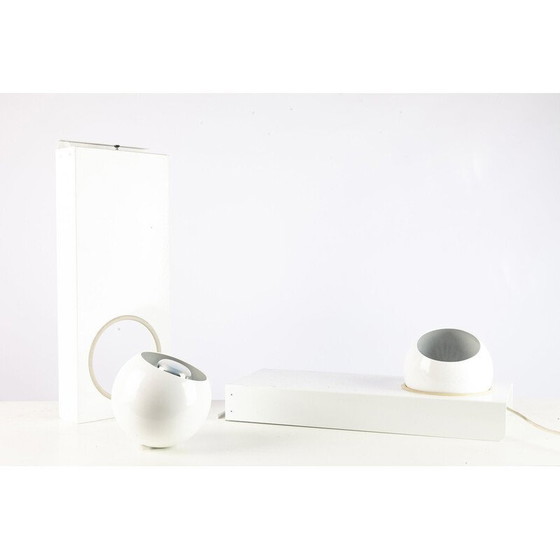 Image 1 of Paire d'appliques vintage en aluminium, Allemagne 1960