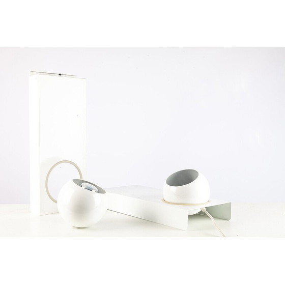 Image 1 of Paire d'appliques vintage en aluminium, Allemagne 1960