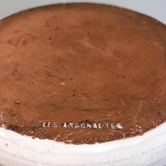 Image 1 of Vase vintage par Les Argonautes pour Vallauris, 1970