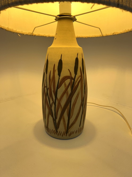 Image 1 of Lampe de table danoise vintage en céramique des années 60