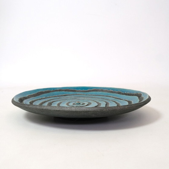 Image 1 of Plat vintage en pierre de lave de Santorini, 2010