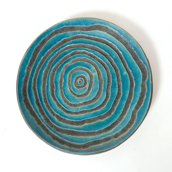 Image 1 of Plat vintage en pierre de lave de Santorini, 2010