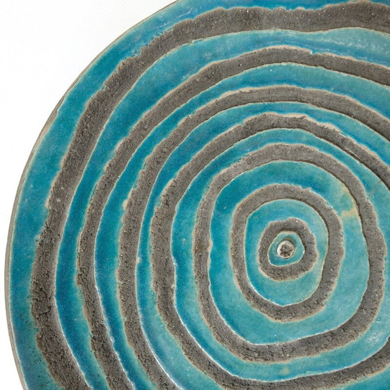 Image 1 of Plat vintage en pierre de lave de Santorini, 2010