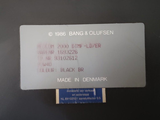 Image 1 of Téléphone Bang & Olufsen Beocom 2000 à partir de 1986