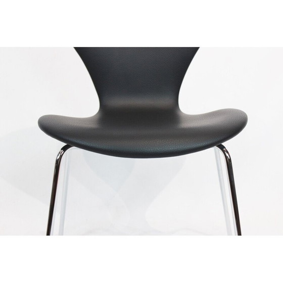 Image 1 of Ensemble de 4 chaises Seven vintage, modèle 3107 par Arne Jacobsen de Fritz Hansen