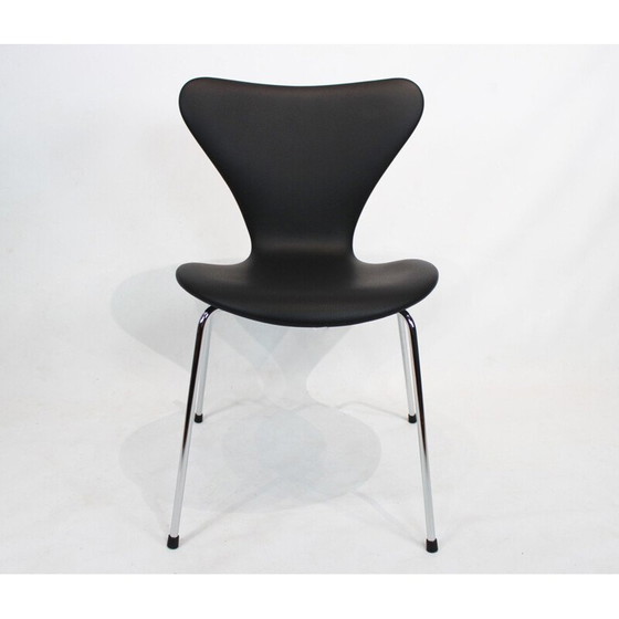 Image 1 of Ensemble de 4 chaises Seven vintage, modèle 3107 par Arne Jacobsen de Fritz Hansen