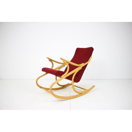 Image 1 of Fauteuil à bascule du milieu du siècle pour Mid Century, Tchécoslovaquie 1970