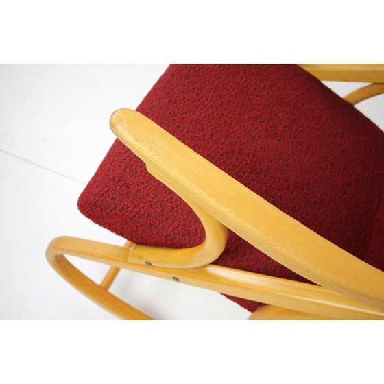 Image 1 of Fauteuil à bascule du milieu du siècle pour Mid Century, Tchécoslovaquie 1970