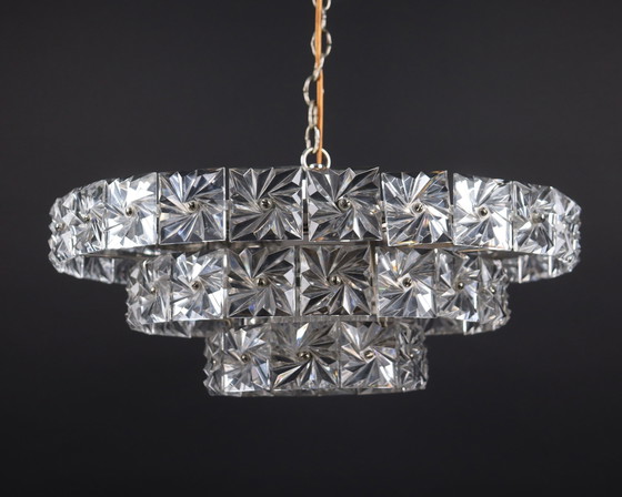 Image 1 of Design Eriksmâla Lampe en cristal de laiton