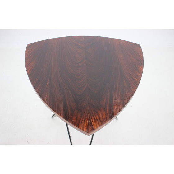 Image 1 of Table basse vintage en bois, Tchécoslovaquie 1970