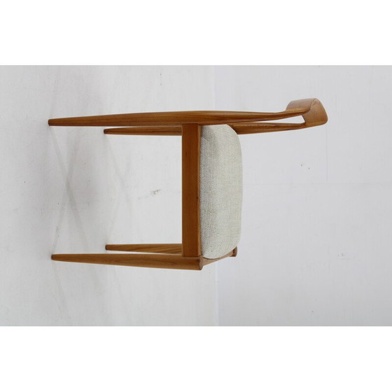Image 1 of Chaise vintage en hêtre et orme par Drevotvar Jablonne, Tchécoslovaquie 1970