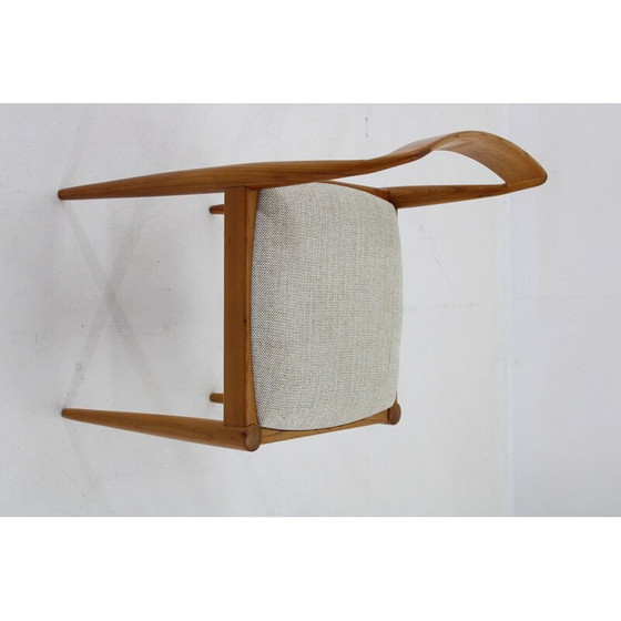 Image 1 of Chaise vintage en hêtre et orme par Drevotvar Jablonne, Tchécoslovaquie 1970