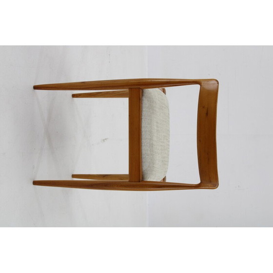 Image 1 of Chaise vintage en hêtre et orme par Drevotvar Jablonne, Tchécoslovaquie 1970