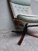 Chaise Falcon du Mid Century par Sigurd Ressell pour Vatne Mobler, 1960S