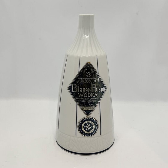 Image 1 of Bouteille de vodka vintage en porcelaine Bison par Lichte Fine China, Allemagne 1968