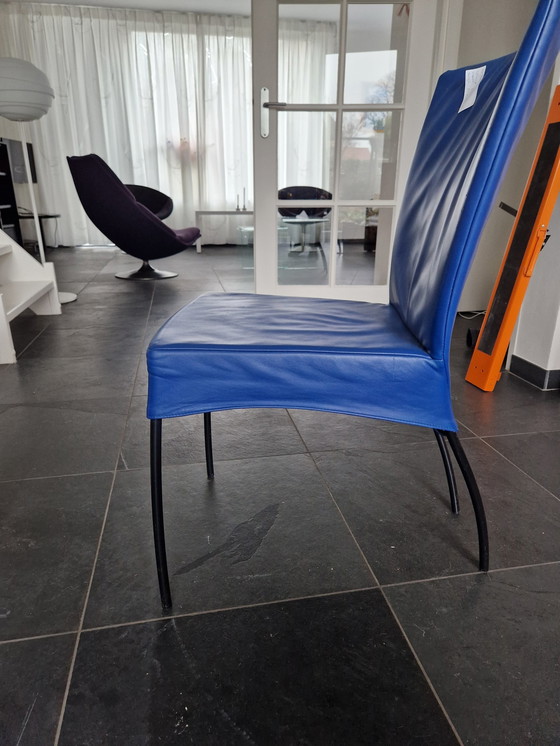 Image 1 of 4X Montis - Chaise de salle à manger Spica S Bleu