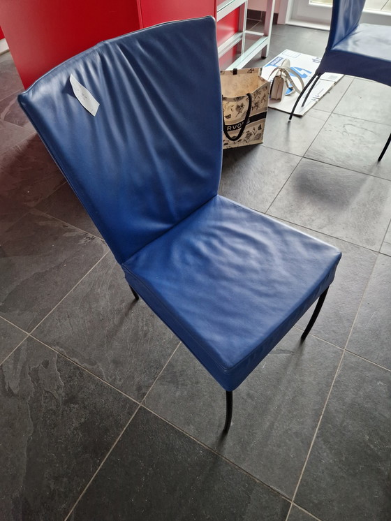 Image 1 of 4X Montis - Chaise de salle à manger Spica S Bleu