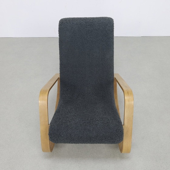 Image 1 of Fauteuil à bascule vintage "Dondolo" Luigi Crassevig 70S