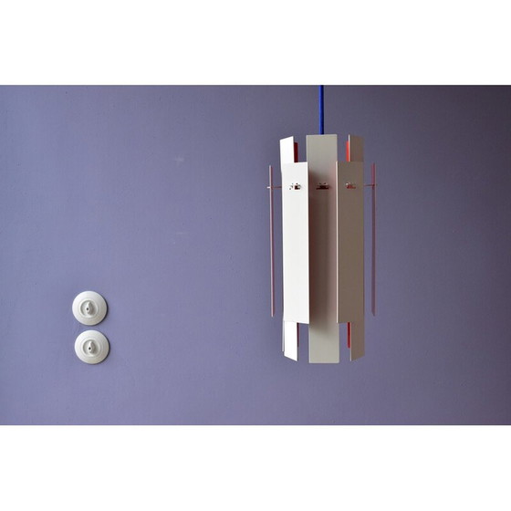 Image 1 of Lampe suspendue cocktail vintage par Henning Rehhof pour Fog and Mørup, Danemark, années 1970