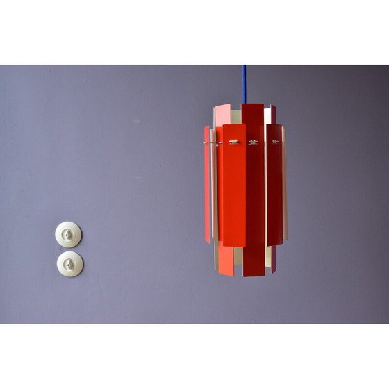 Image 1 of Lampe suspendue cocktail vintage par Henning Rehhof pour Fog and Mørup, Danemark, années 1970