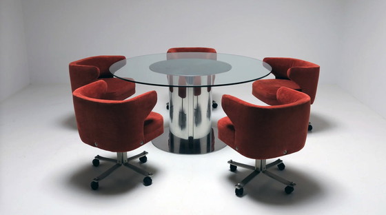 Image 1 of Table de salle à manger Cidonio par Antonia Astori pour Cidue, 1960S