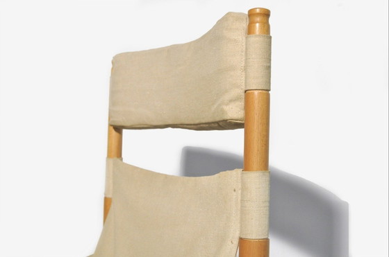 Image 1 of Erik Wørts Safari Chair For Niels Eilersen Denmark 1960