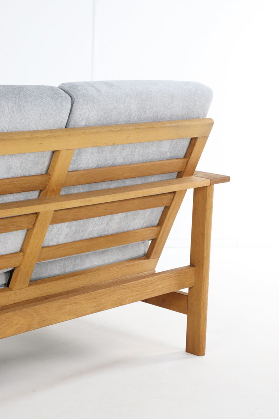 Image 1 of Søren Holst For Frederica Stolefabrik Bench Model 2452 Danish Vintage