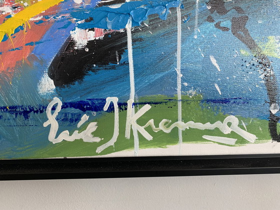 Image 1 of Eric Jan Kremer ' Valentino Rossi " Un travail de titan