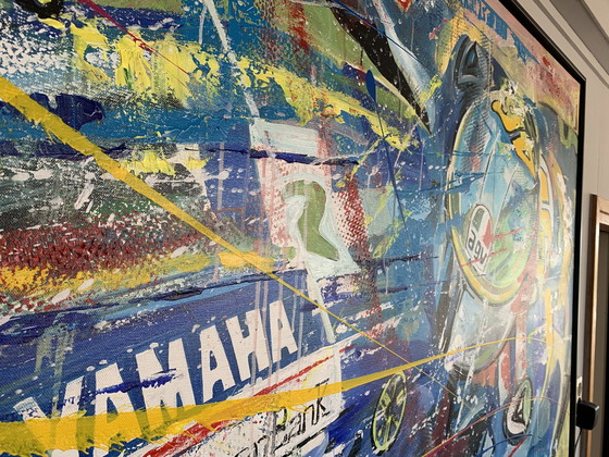 Image 1 of Eric Jan Kremer ' Valentino Rossi " Un travail de titan