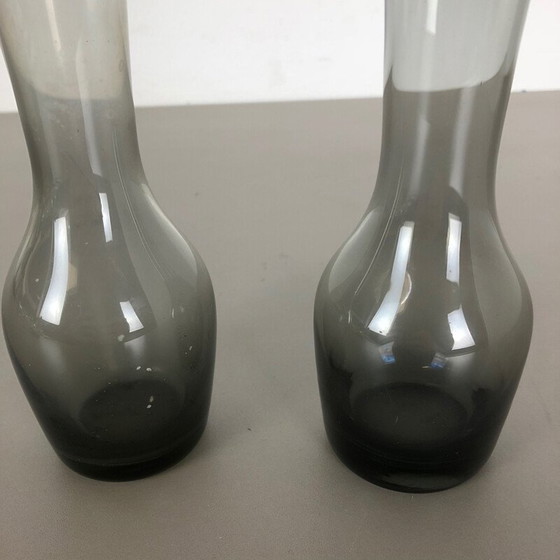 Image 1 of Paire de vases en turmaline de Wilhelm Wagenfeld pour le Wmf, Allemagne 1960