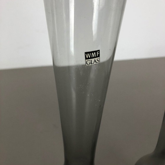 Image 1 of Paire de vases en turmaline de Wilhelm Wagenfeld pour le Wmf, Allemagne 1960