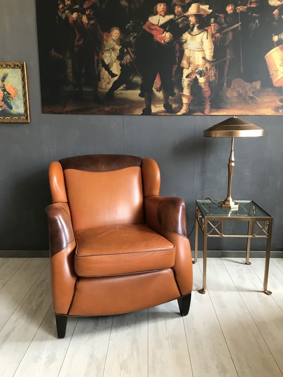 Image 1 of Fauteuil Bendic en cuir