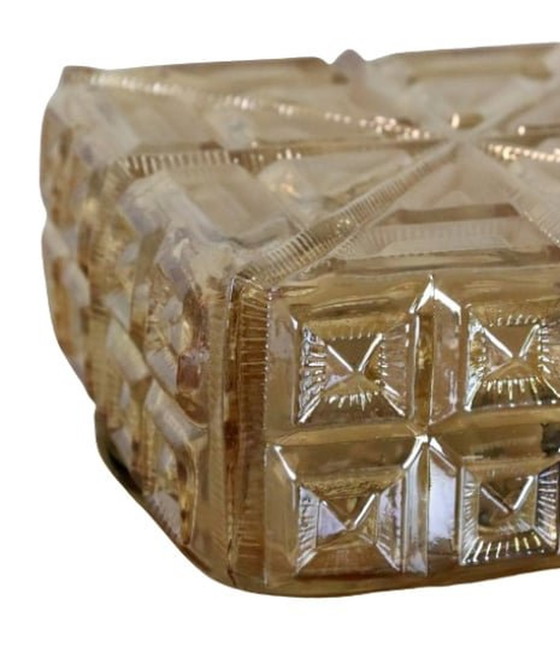 Image 1 of 3X Plafonnier Nos Vintage Glass