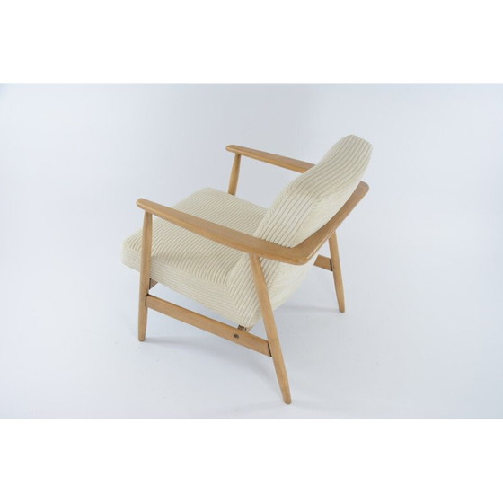 Image 1 of Fauteuils vintage Z ivory corduroy 1960s