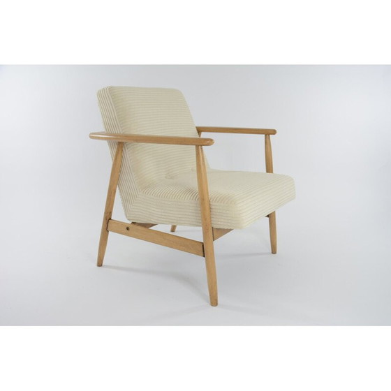 Image 1 of Fauteuils vintage Z ivory corduroy 1960s