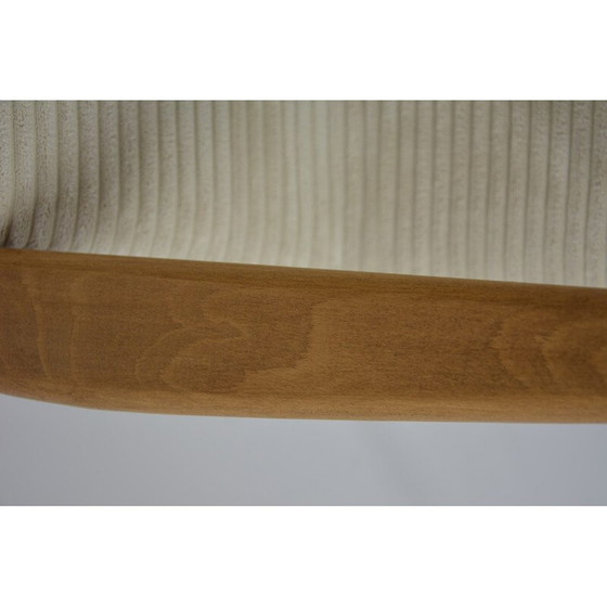 Image 1 of Fauteuils vintage Z ivory corduroy 1960s