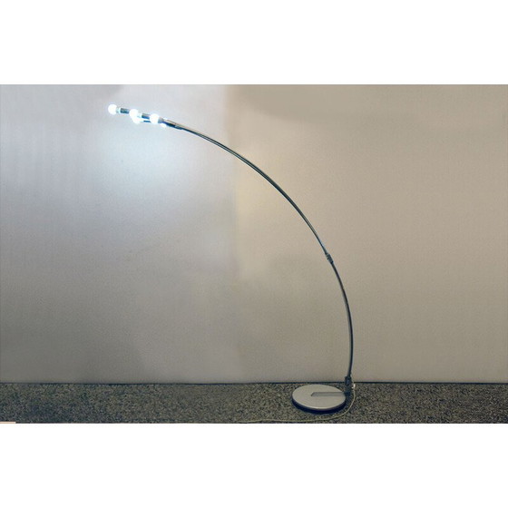 Image 1 of Lampadaire vintage en fonte et aluminium par Reggiani, 1970