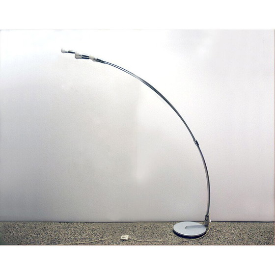 Image 1 of Lampadaire vintage en fonte et aluminium par Reggiani, 1970