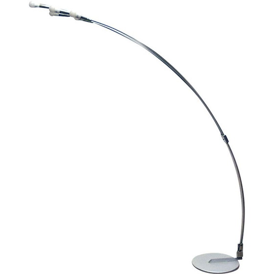 Image 1 of Lampadaire vintage en fonte et aluminium par Reggiani, 1970