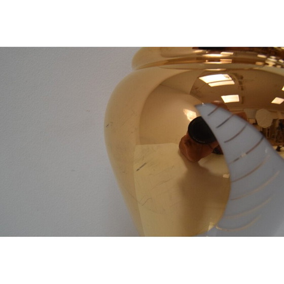 Image 1 of Vase vintage en verre d'art Novy Bor, Tchécoslovaquie 1960