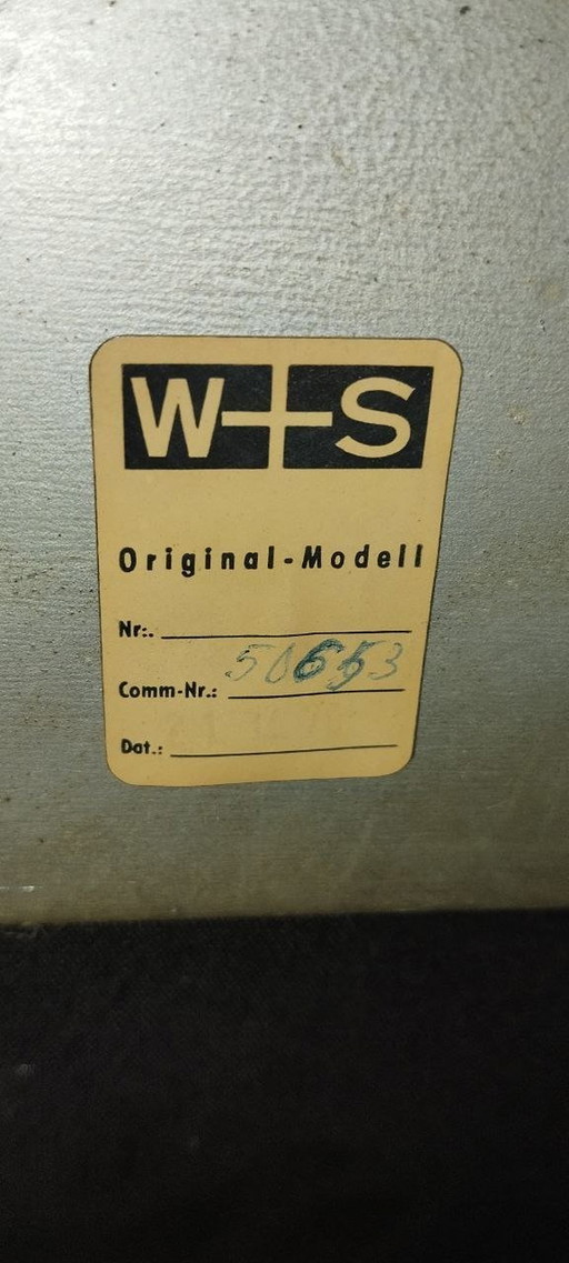 7X Wilde+Spieth Fauteuil pivotant en cuir Modèle S 613 Ca 1970, Très Rare, Vintage