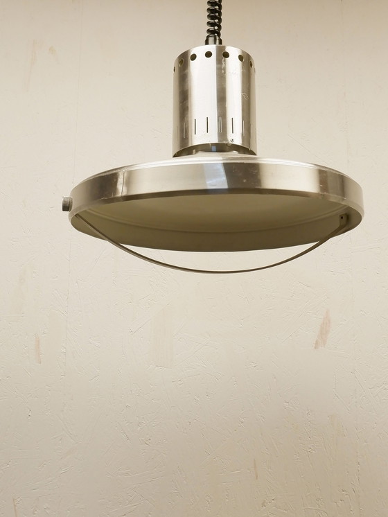 Image 1 of Lampe pendante à tirette vintage, 1970