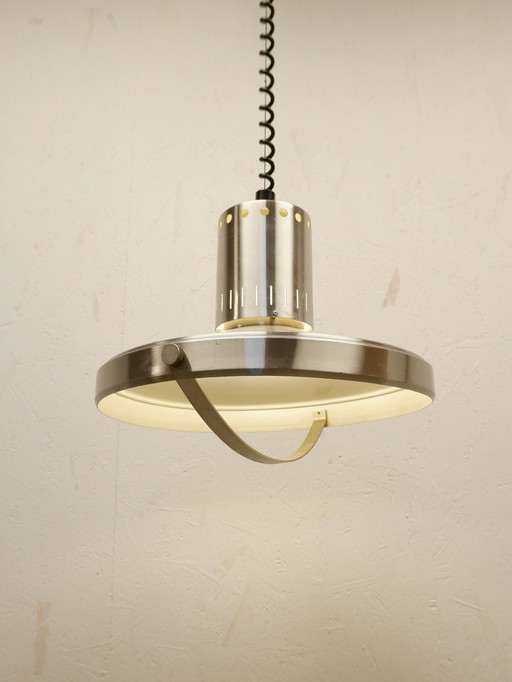 Lampe pendante à tirette vintage, 1970