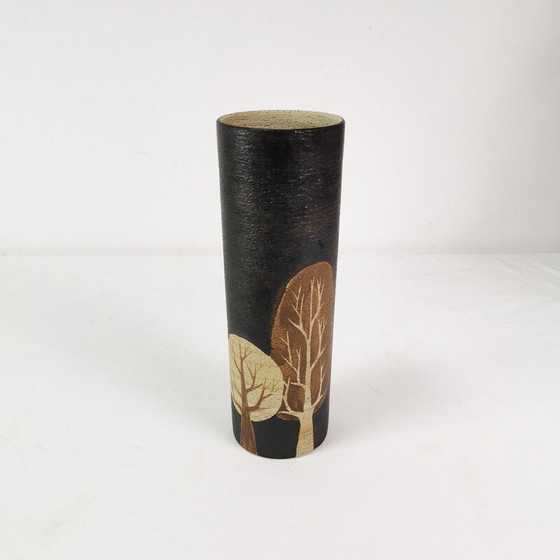 Image 1 of Vase vintage en céramique pour Sgrafo Modern, Allemagne 1970