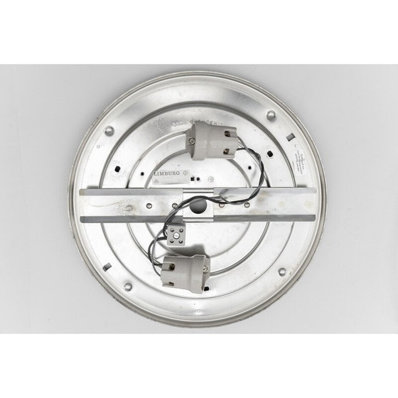 Image 1 of Plafonnier vintage à 4 niveaux en verre cristallin pour Limburg, Allemagne 1960