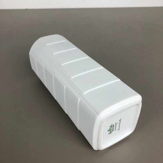 Image 1 of Vase vintage en porcelaine Op Art par Christa Galtz pour Rosenthal, Allemagne, années 1970