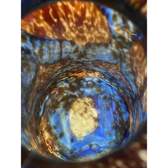 Image 1 of Vase vintage de la verrerie de Biot, 1977