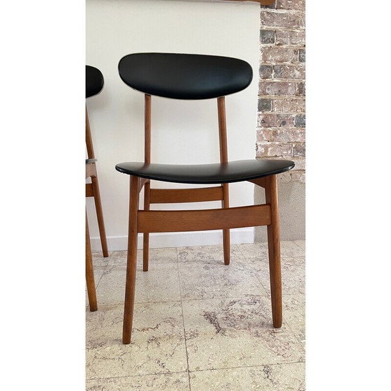 Image 1 of Paire de chaises scandinaves vintage