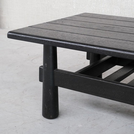 Image 1 of Table basse vintage à deux niveaux, Belgique 1960